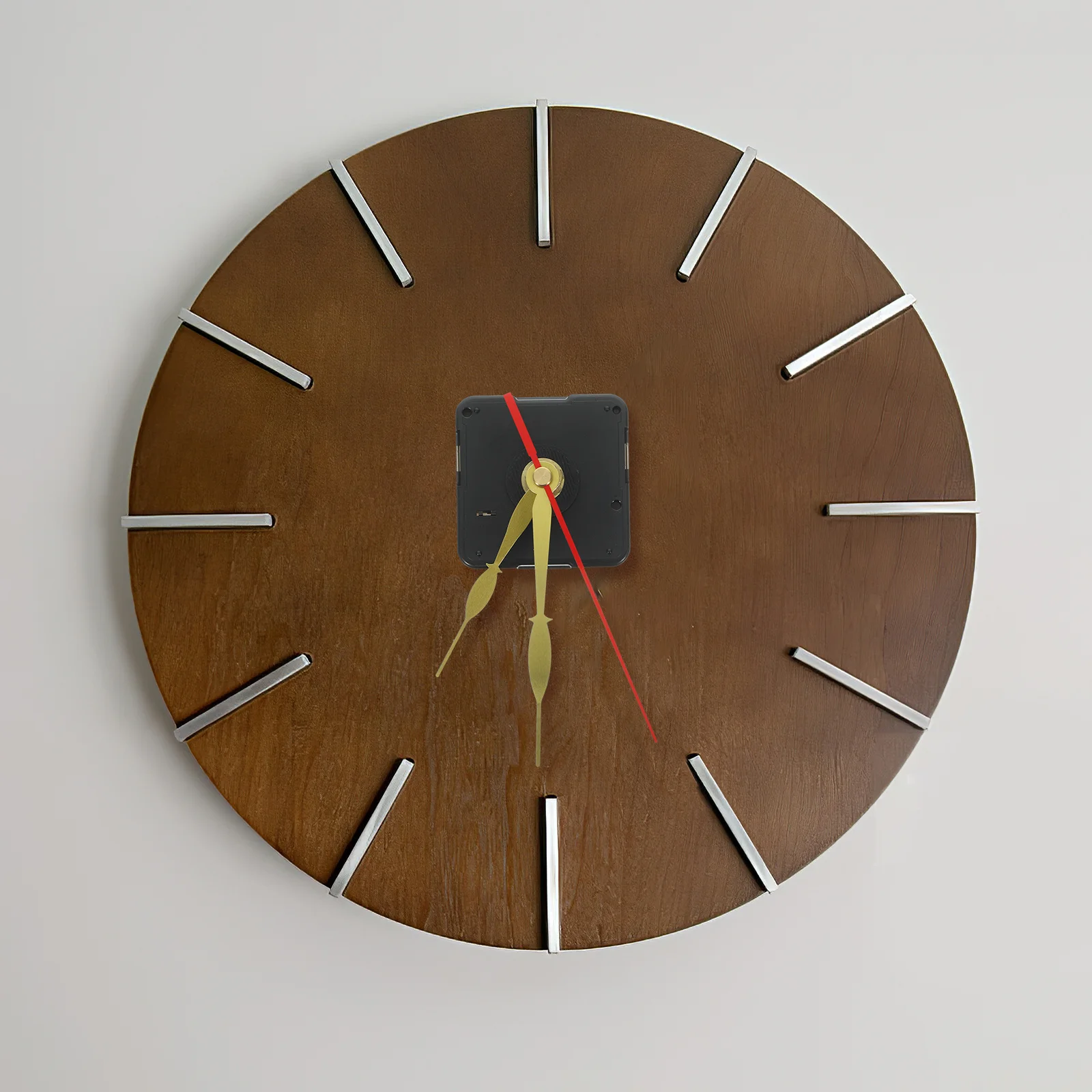 

1Set Durable Mute Clock Mechanism Lightweight Simple Structure DIY Clock Hands Kit for Craft and Rimless Wall Clocks