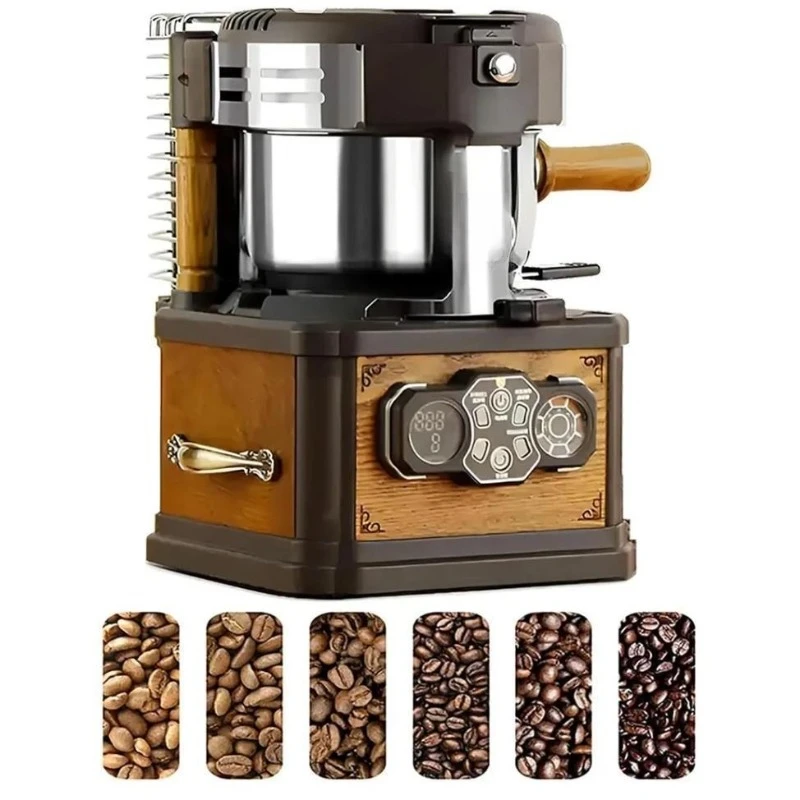 

Retro coffee bean roaster, home automatic roaster