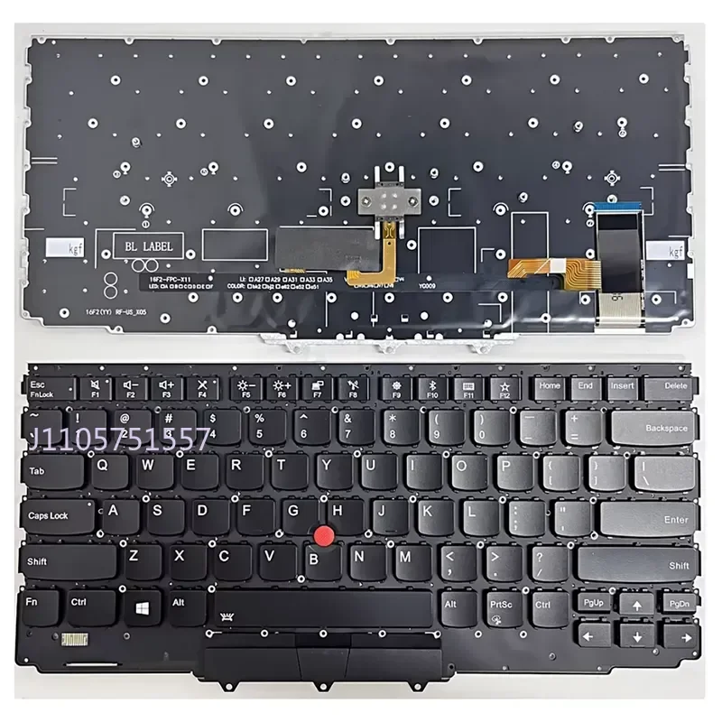 Keyboard for US ThinkPad X1 Yoga 2nd Gen 3rd Gen 2017 2018 TP00076D