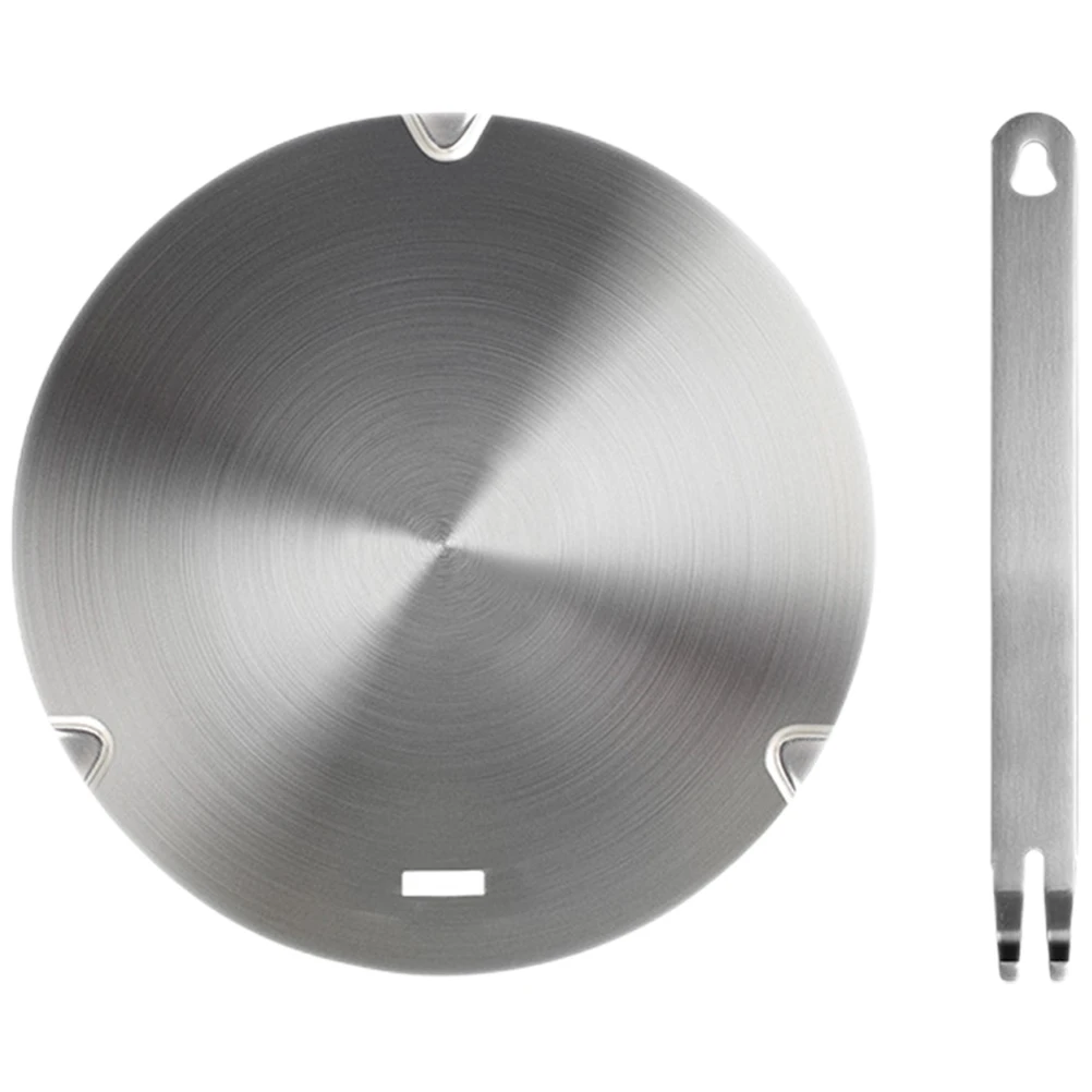 

Heat Diffuser Plate 18cm Stainless Steel Induction Cooktop Adapter Even Heat Distribution Kitchen Cookware Prolong Life Easy