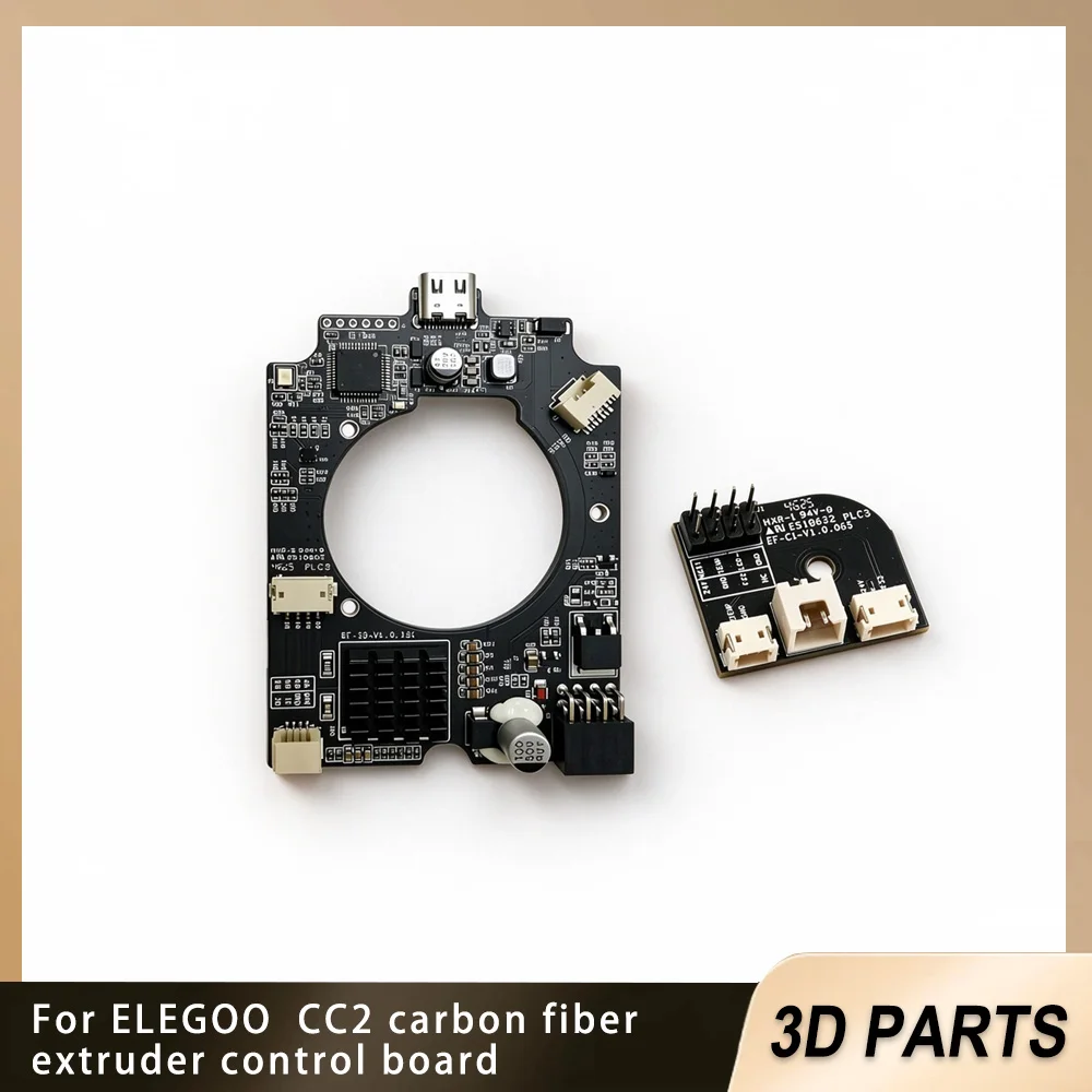 For ELEGOO Cebtauri Carbon CC2 Fiber Extruder Control Board Nozzle Heating Interface Adapter Board 3D Printer Parts