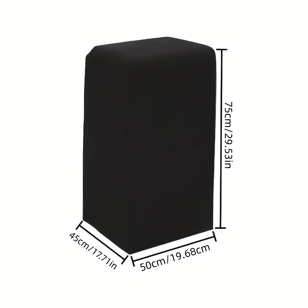 Portable Air Conditioner Cover, Waterproof Dustproof Protective Cover for Indoor Storage, Black Oxford Cloth, Universal Fit view 3