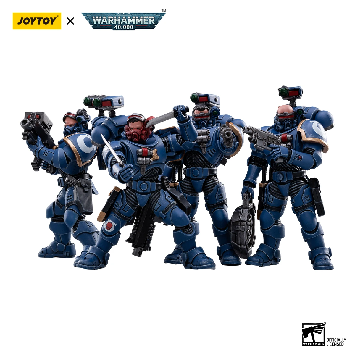 

JOYTOY Warhammer 40k 1/18 Action Figures Anime 12cm ULTRAMARINES INCURSORS Collection Model Toys Official Store