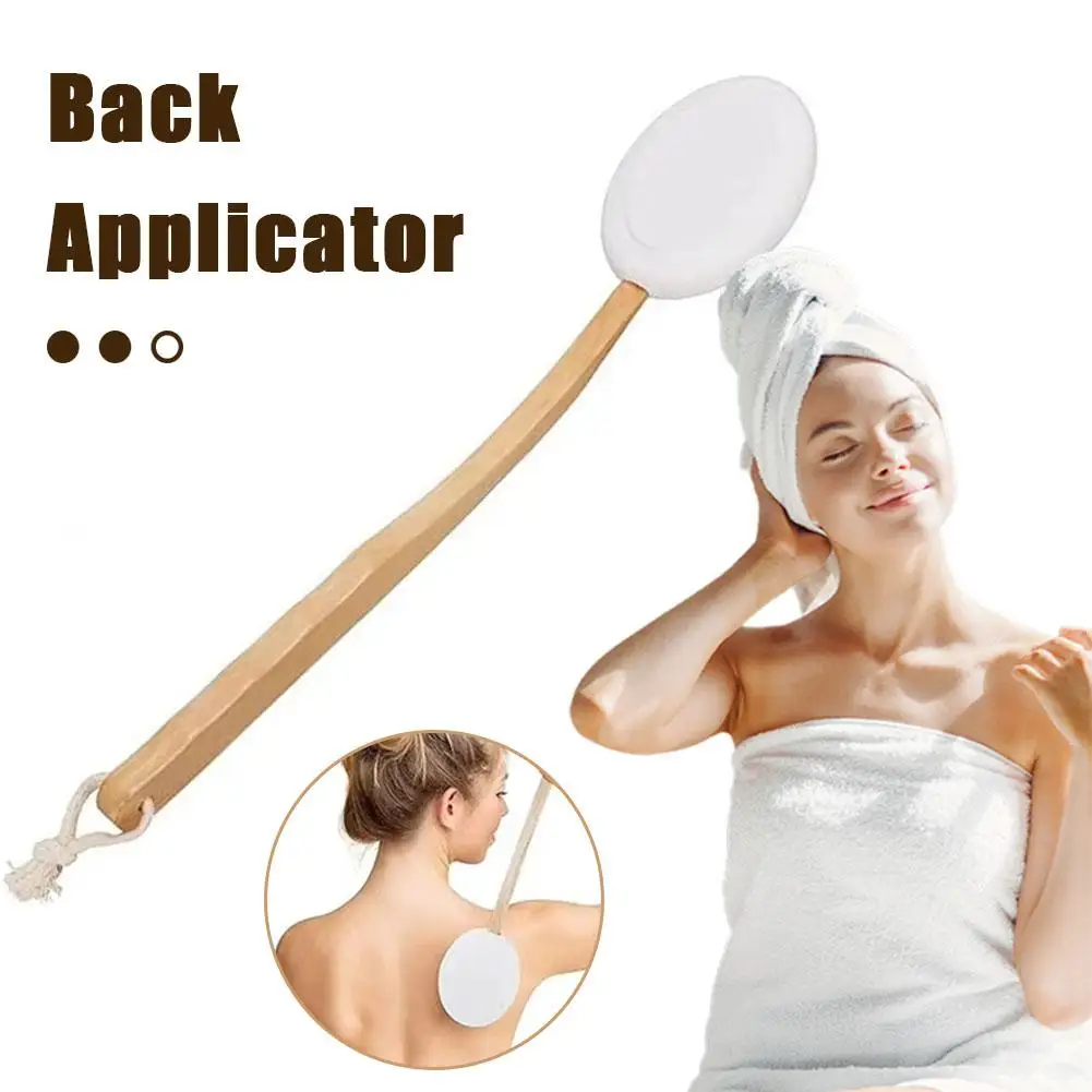 1pc Lotion Applikator für Rücken, Füße, ältere Menschen, Frauen, cremefarbene Hautcreme Feuchtigkeit creme Sonnencreme auftragen, auch geeignet f e0k1