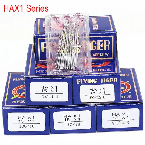 100pcs HAX1 Household Sewing Machine Needles Universal HAX1 #9 #11 #12 #14 #16 #18 For Singer   Brother Janome Most Household Se