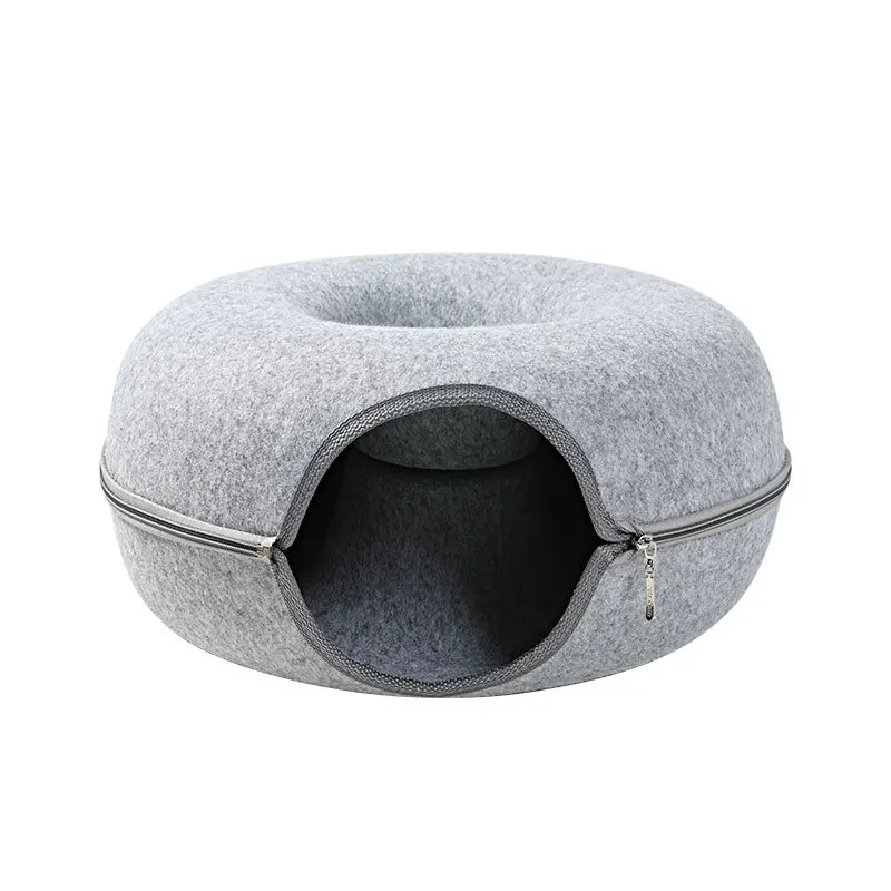 Cats Tunnel Interactive Play Toy Cat bed Dual Use Indoor Toys Kitten Exercising Products Pet Cat Training Toy