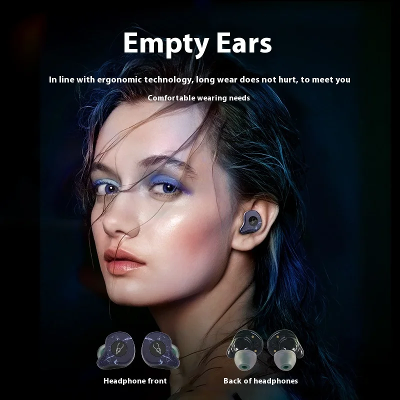 Sabbat E12 Ultra Marble Wireless Bluetooth 5.2 TWS Earphones Waterproof Sports Stereo In-Ear Wireless Headset Earbuds Customized