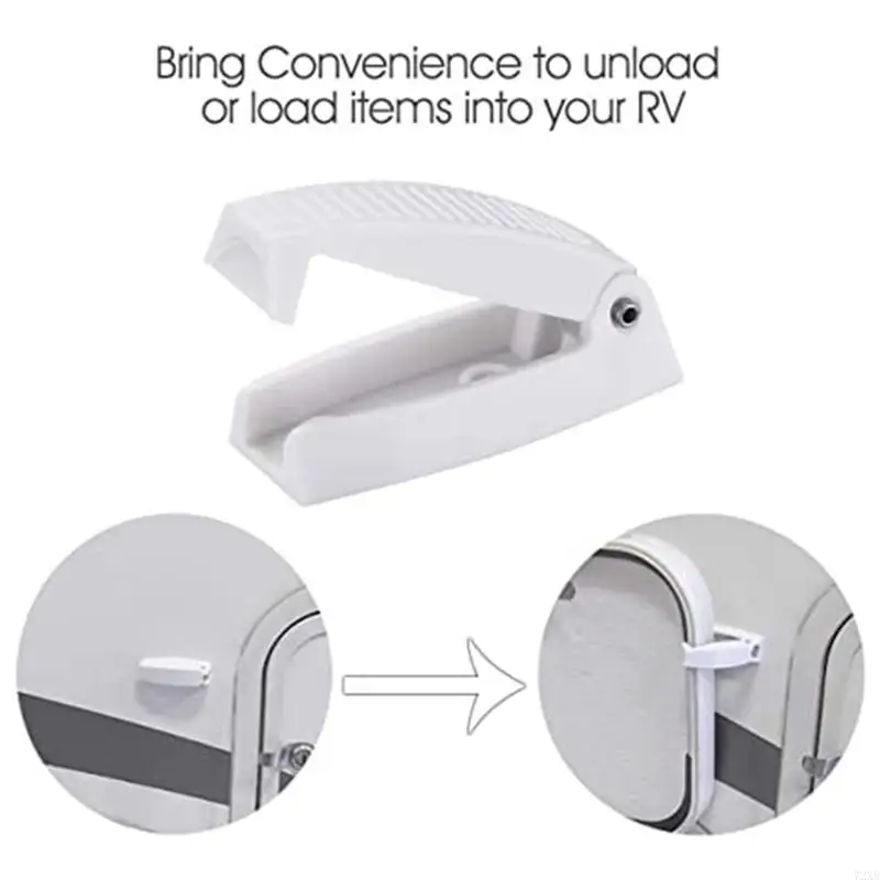 Door Catch Bracket Luggage Holder for Wardrobe Closet Motorhome RV Cargo 72XB