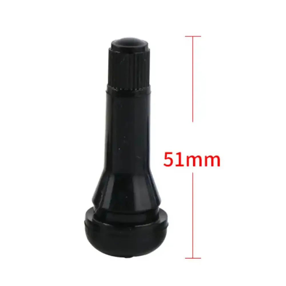 Universal TR414 Snap-in Rubber Car Vacuum Tire Tubeless Tyre Valve Stems For Auto Motorcycle ATV Wheel Accessories