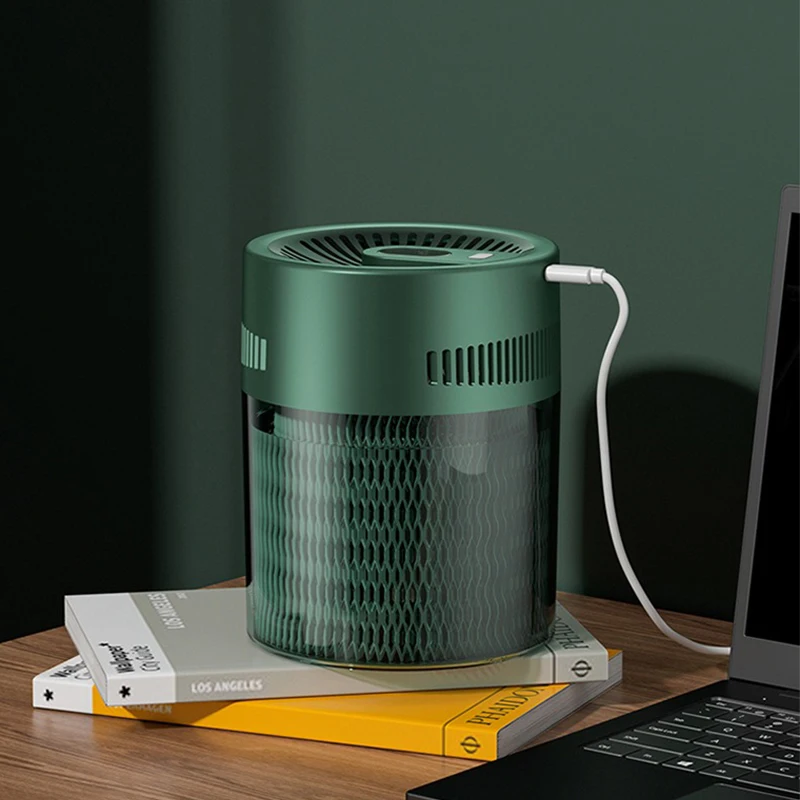 2L Fog Free Large Capacity Humidifier Cold Evaporation Molecule Design USB Charging desktop large capacity humidifier