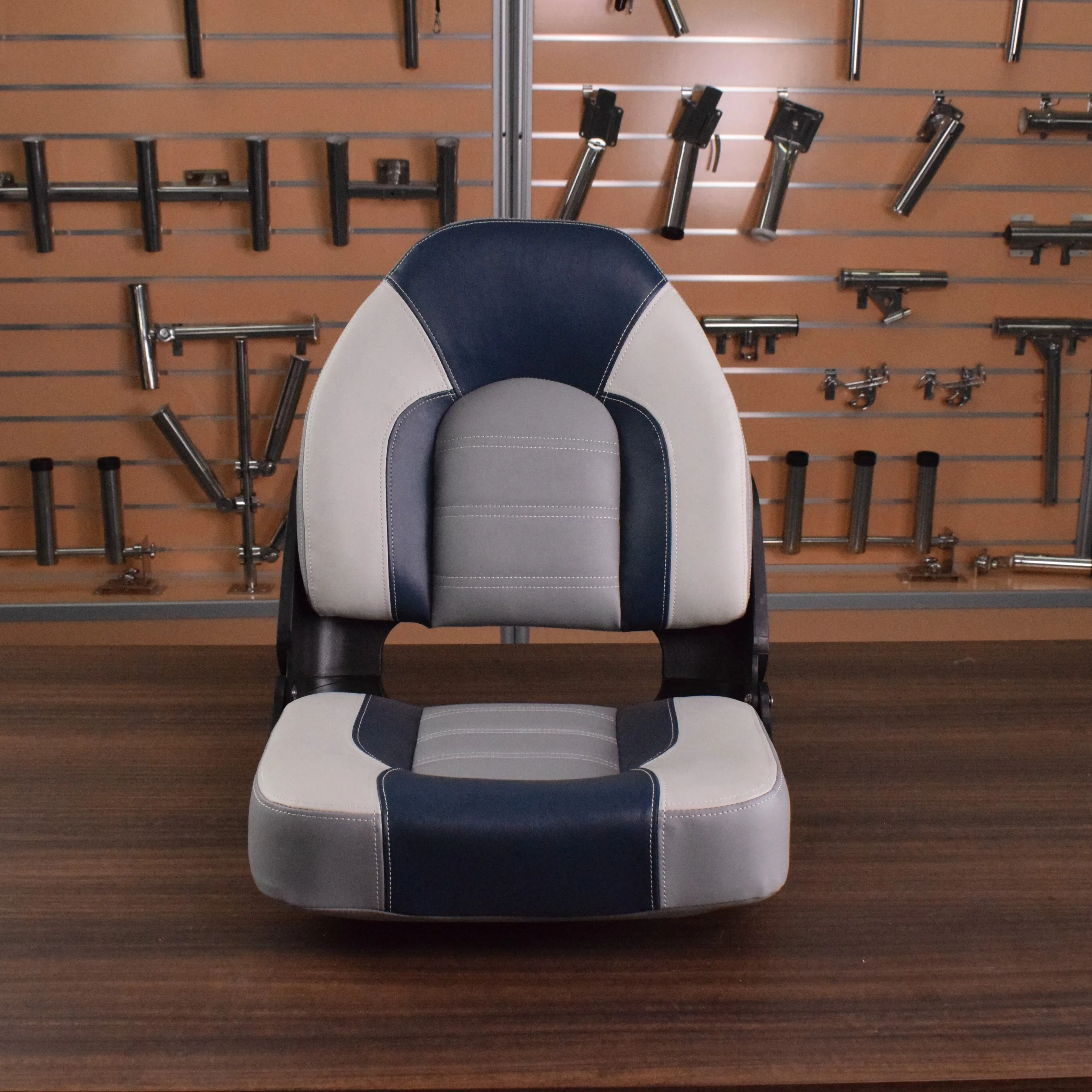 Folding Low Back Center Console Fishing Boat Seat for Marine Supplies
