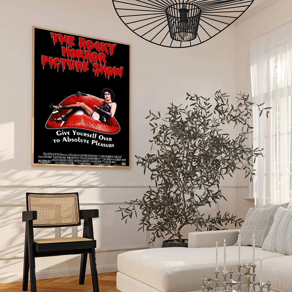 The Rocky Horror Picture Show DIY Sticky Poster Whitepaper Prints Poster Artwork Nordic Home Decor