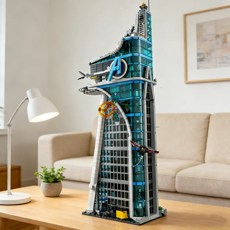 DIY Classic Tower Battle 5201PCS Model Building Blocks Architecture Bricks Street View Christmas Gift Toys for Kids