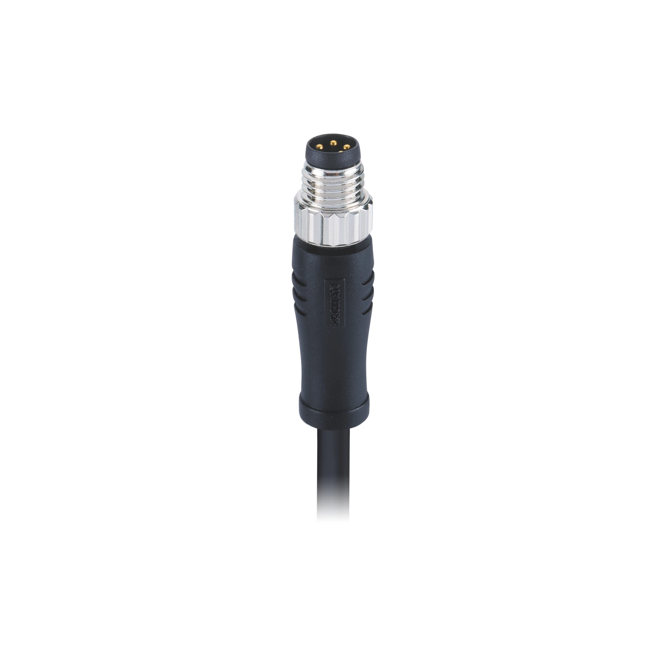M8 Connector 4pin Waterproof Un- a Code Female M8x1.0 Screw Molded 1m PVC Cable,free End