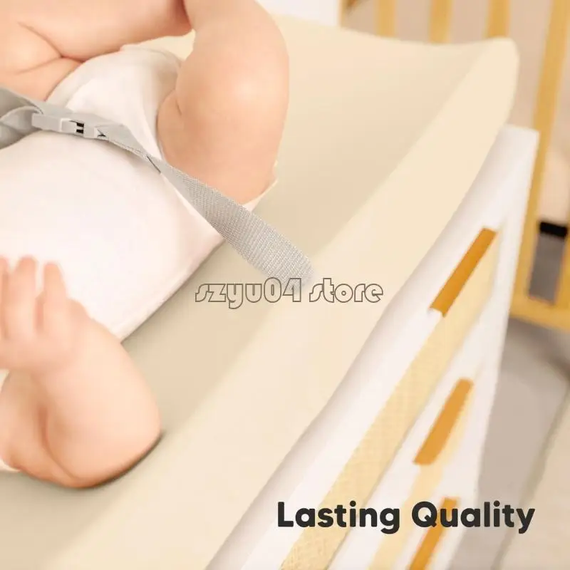 4X7D 2 قطعة/المجموعة غطاء وسادة تغيير الحفاضات غطاء وسادة لتغيير الحفاض للأطفال من الجنسين #3