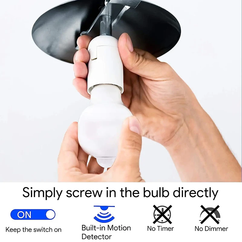 E27 LED Motion Sensor LED Bulbs Energy LED Lamp PIR Sensor Light Auto ON/OFF Night Light Home Parking Lighting