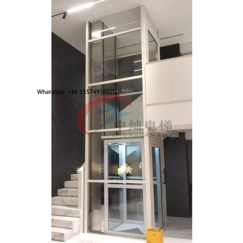 2026 Hot SellingDomestic Exterior Home Elevator Price Ascensor Residencial External Elevator in Spain