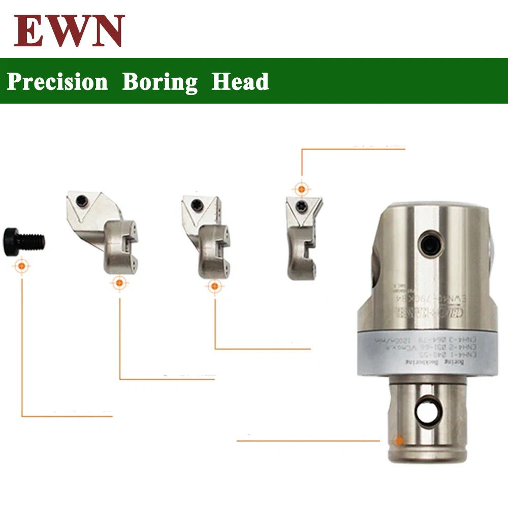 Fine Tuning Precision Boring Head EWN20 EWN25 EWN32 EWN40 EWN150 EWN203 Adjustable Boring Tool Holder Bore CKB LBK1 2 3 4 5