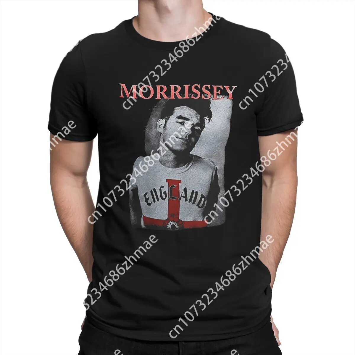 Men's Morrissey T Shirts The Smiths Cotton Tops Vintage Short Sleeve O Neck Tees Graphic T-Shirts