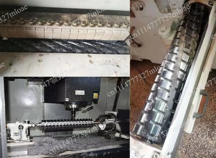 Woodworking thickened parts Woodworking cutter head Mechanical roller Industrial workshop Spiral cutter head