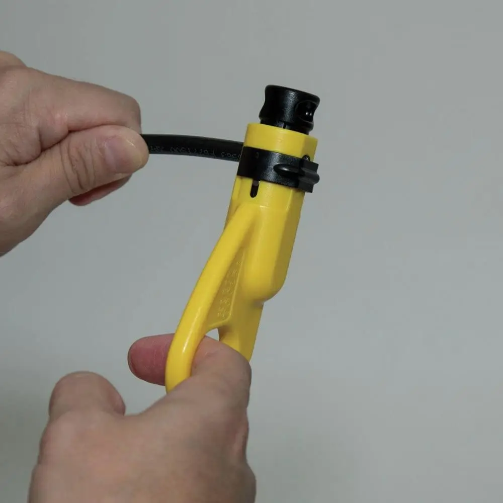 Complete Coax Cable Tool Kit with Tester, Stripper and F Connectors for Easy Installation