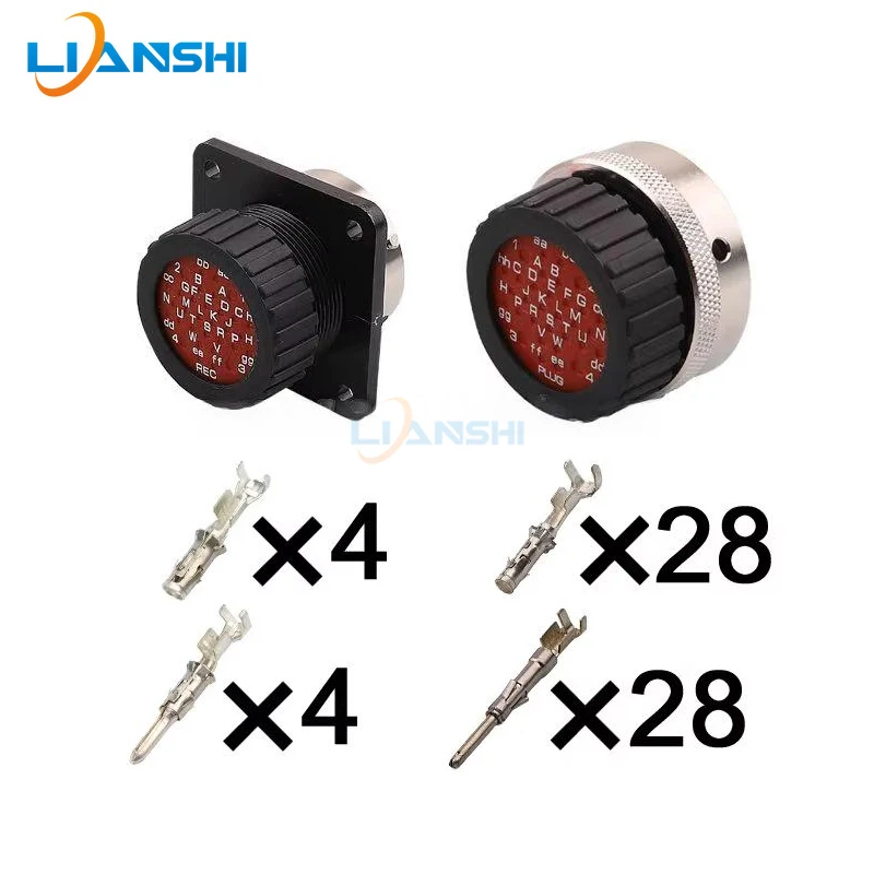 

The 192900-0072 32-pin plug is suitable for the circular aviation plug socket male and female connector 192900-0055