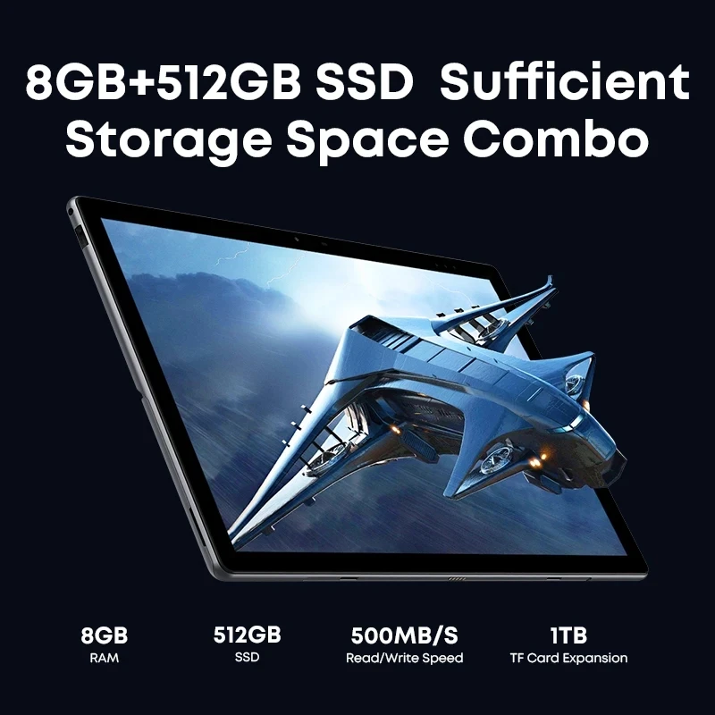 CHUWI-Tablette Windows UPleXPro 2 en 1, 512 Go SSD, 8 Go de RAM, 13 en effet, écran tactile 2K, Intel Core, stylet de support i5-10210Y clavier