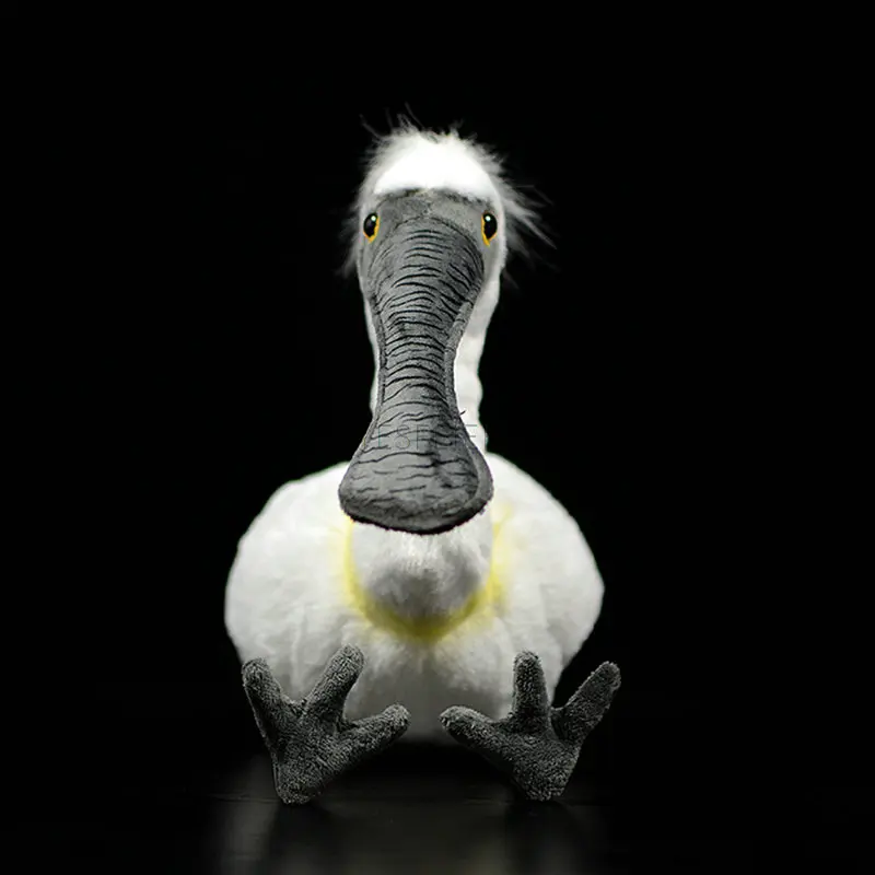 超かわいいスプーン型シミュレーションぬいぐるみ,黒い顔のぬいぐるみ,leucolodia,本物の人形,動物モデル,ギフト,30cm