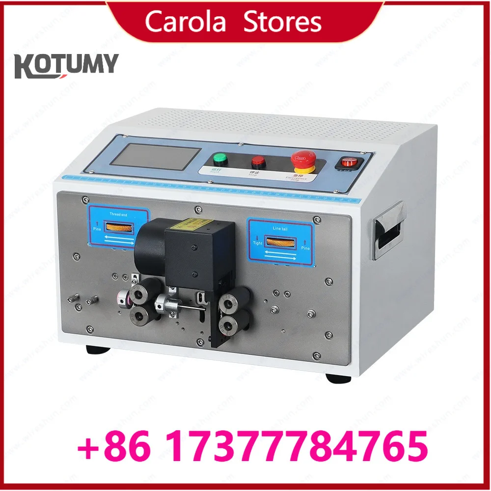 

Fully Automatic Computer Controlled Wire Stripping Machine Multi-core Cable Inner Outer Sheath Cutting Peeling Equipment