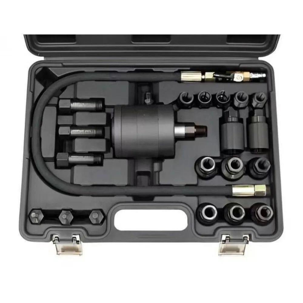 

New Pneumatic Diesel Injector Removal Puller Extractor Kit Car Tools For Bosch, Delphi, Siemens, Denso