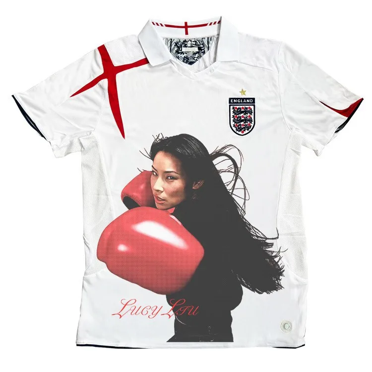 Spring Summer Football Uniform Short Sleeve Long Sleeve Boxing Glove Red Punching Bag Luci Liu Style Clean Fit Waist Cinched ...