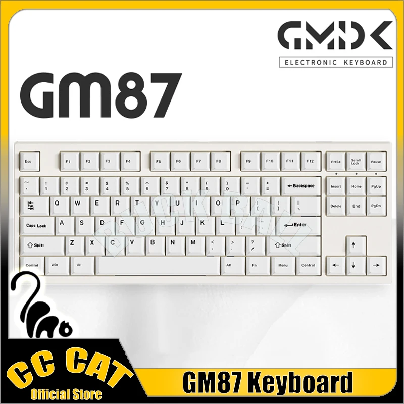 

Gm87 Wired Mechanical Keyboard Magnetic Axis Gaming Keyboard Support Valorant Gamer Keyboard Low Latency 8k RGB Pc Accessories