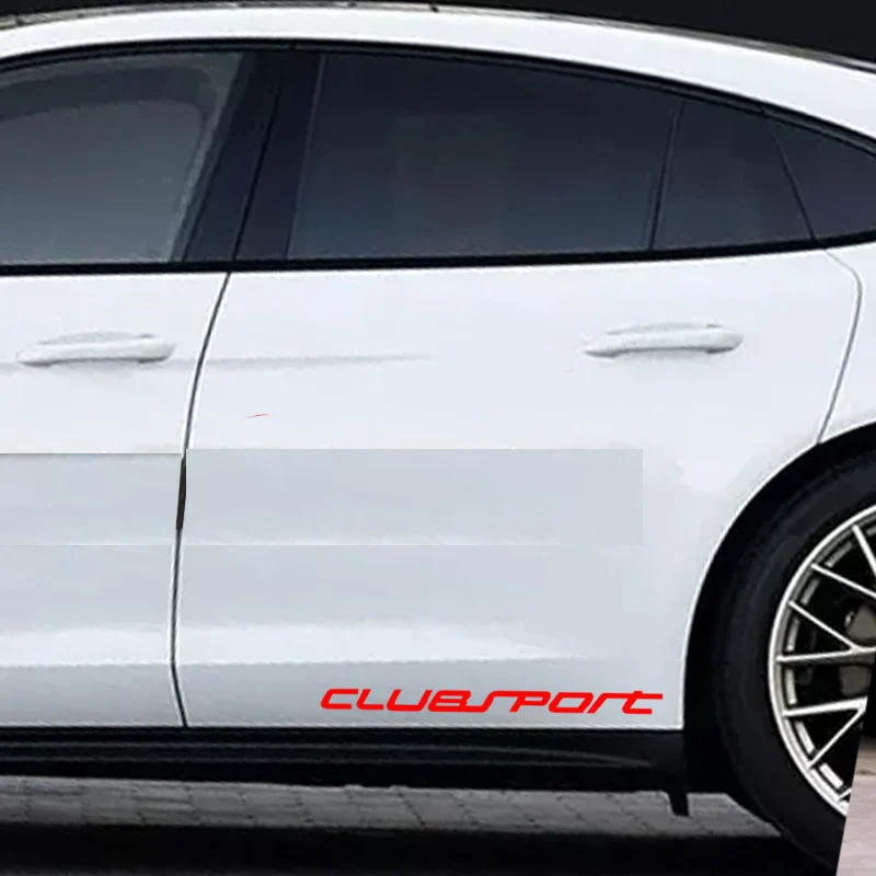 2 Stuks Clubsport Auto Lichaam Sticker Voor Volkswagen Mk1 Mk2 Mk3 Mk4 Mk5 Mk6 Mk7 Mk8 Git R