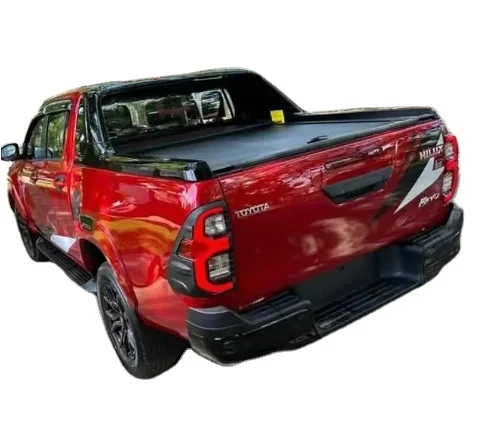 

Pickup truck aluminium retractable roller lid electric tonneau cover for Toyota Hilux Revo accessories hard barrel cover