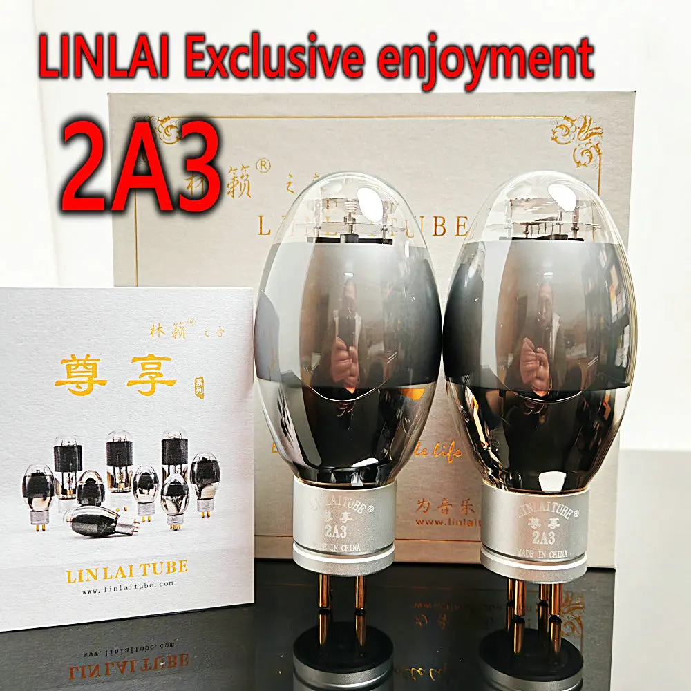 

YHANWN 76 LINLAI 2A3 ZX-2A3 Vacuum Tube Replace WE2A3 2A3D 2A3C 2A3B 2A3T HIFI Audio Valve Electron Tube Amplifier Matched Quad