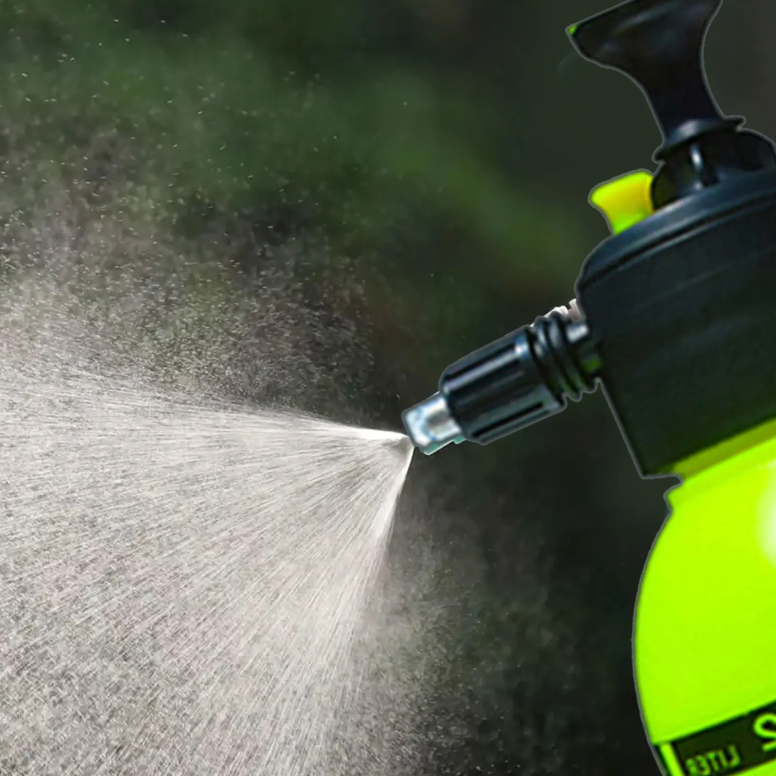 Sprayer Bottle Nozzle Manual Foam Sprayer Pump Nozzle Manual Pressurized Foaming Water Sprayer Nozzles Garden Lawn Care Car