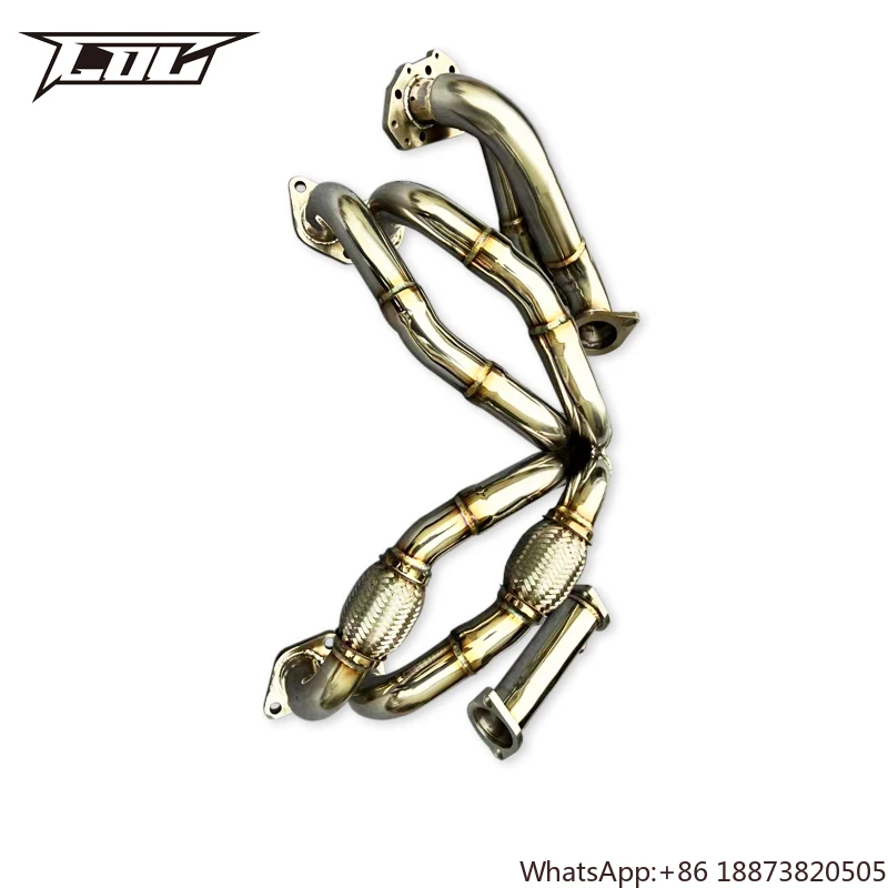 Turbo Exhaust Manifold Front Pipe S Pipe for Toyota GT86/FT86/86 2.0 2014-2021 Stainless Steel Exhaust Downpipe