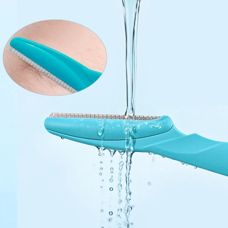 1pcs Eyebrow Trimmer Face Blade Shaver Portable Eye Brow Epilation Hair Removal Safety Eyebrow Cutting Woman Makeup Tools