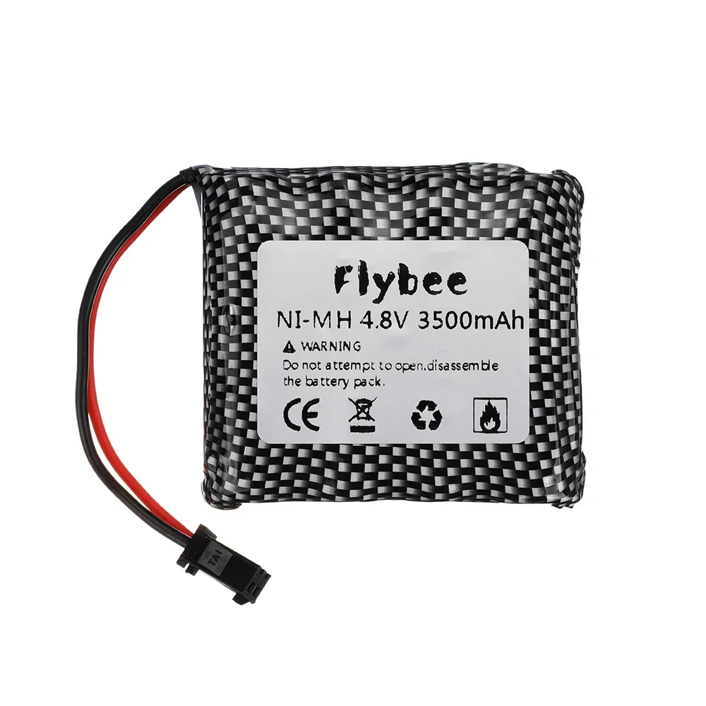 4.8v 3500mAh Rechargeable Battery For Rc Cars Tanks Robots Boat Ship Toys Gun NiMH AA 4.8 v Battery Pack With USB Charger