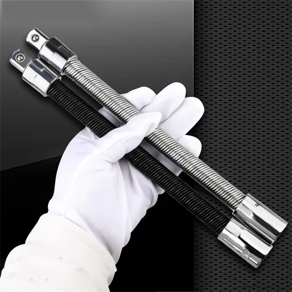 1/2 \'12.5mm Impact Socket Set Flexible Extension Rod Drive Adapter Socket Spanner Mechanical Workshop Tool for Wrench Automotive