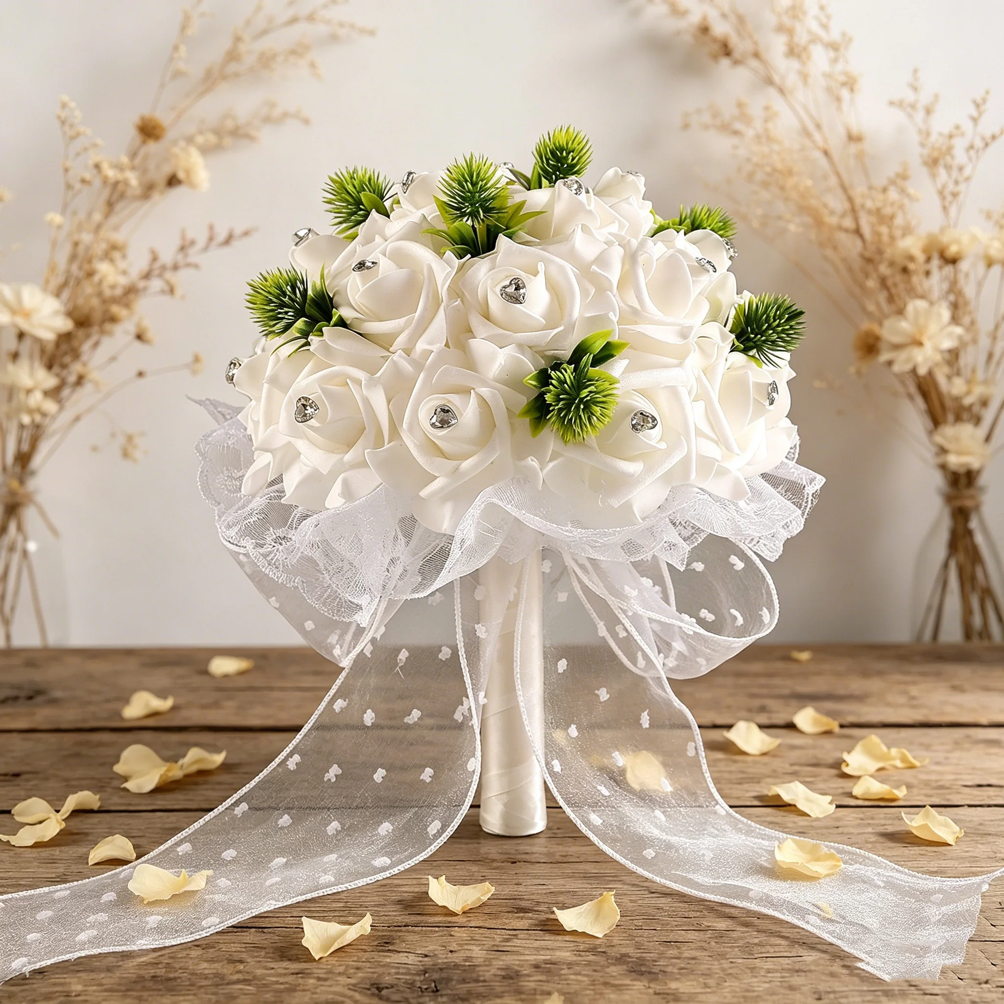 Cérémonie de mariage simple pour couple avec des rituels simples et des fleurs.