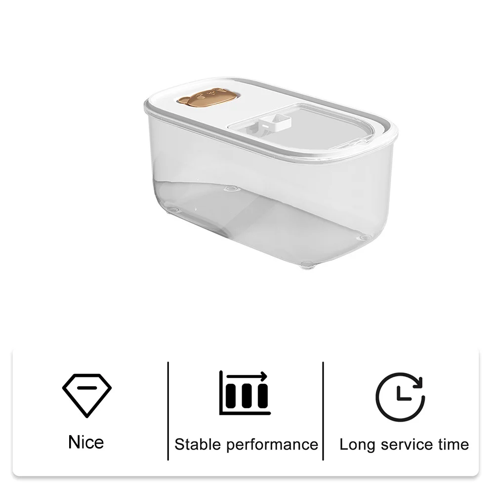 

Insect-Proof Pet Rice Storage Bucket Large Capacity Moisture-Proof Sealed Grain Container Rice Dispenser