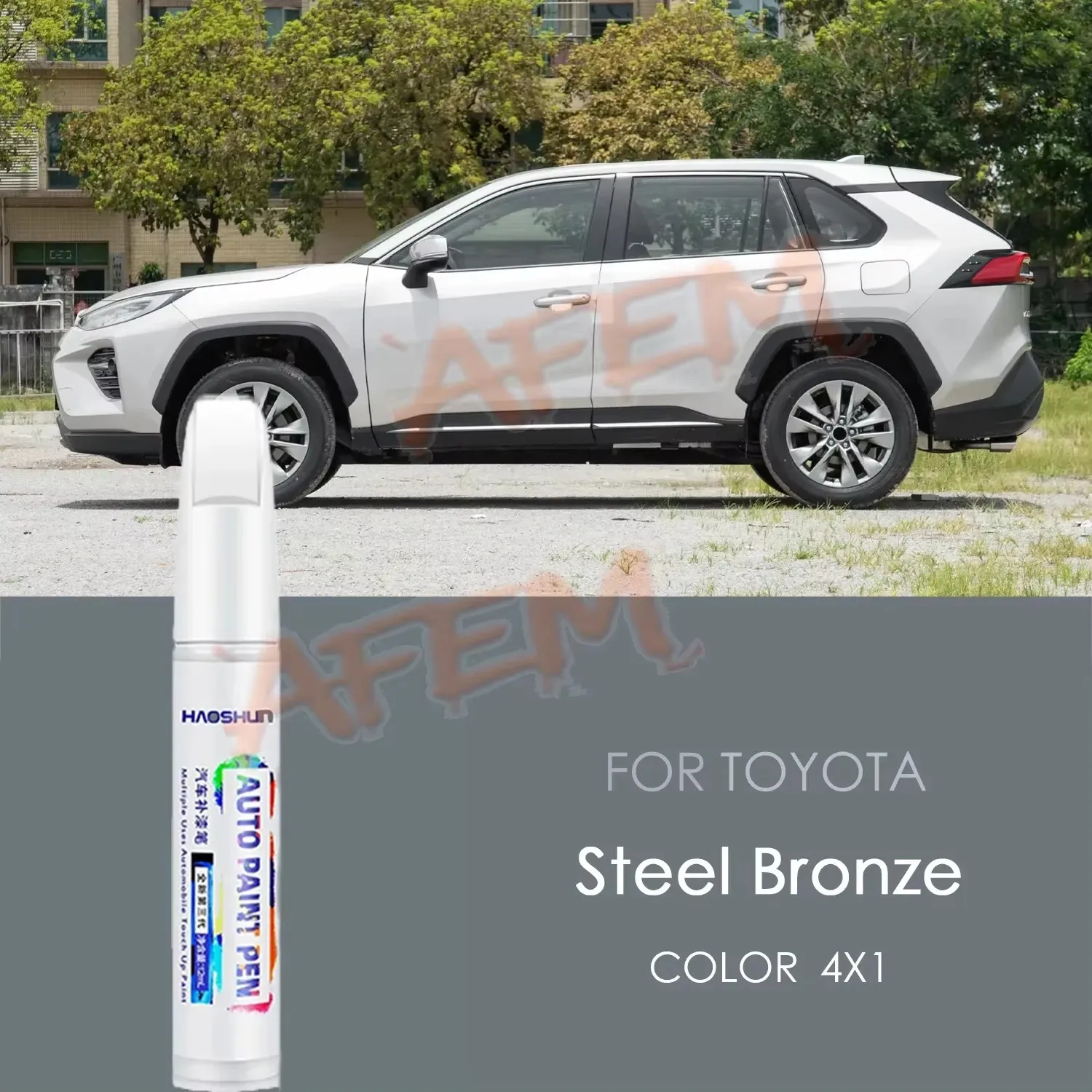 For TOYOTA Wildlander Scratch Repair Retouching pen Varnish Brightness Retouching pen Scratch Removal Cream Paint repair tool