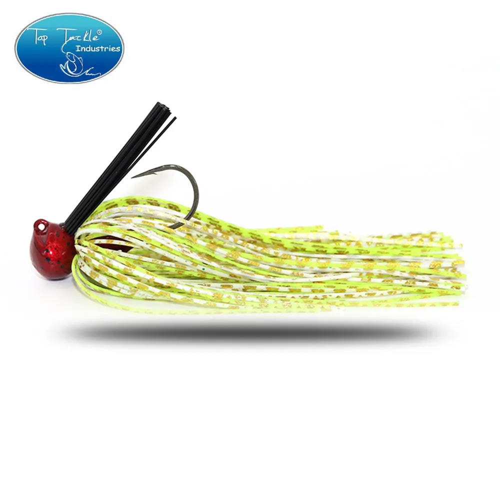 

Jig fishing lure BKK9050# pesca artificial bait skirt rubber fishing jigs Head Buzz Swim Bass Jig 5g 7g /10g/14g/23g/30g