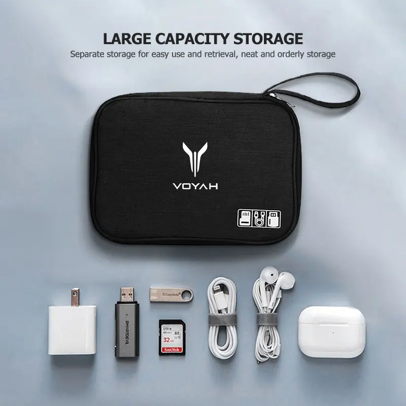 حقيبة تخزين السفر العالمية للسيارة حقائب تنظيم محمولة لـ Voyah Free Dreamer Zhuiguang H53 2021 2022 2023 #4
