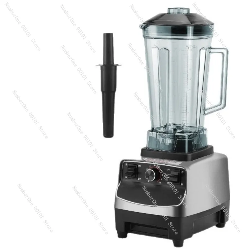 Silent Soundproof Commercial Blender with Shield Cover for Milk Tea Shop Smoothie Juice Ice Slush Crusher High Power Wall