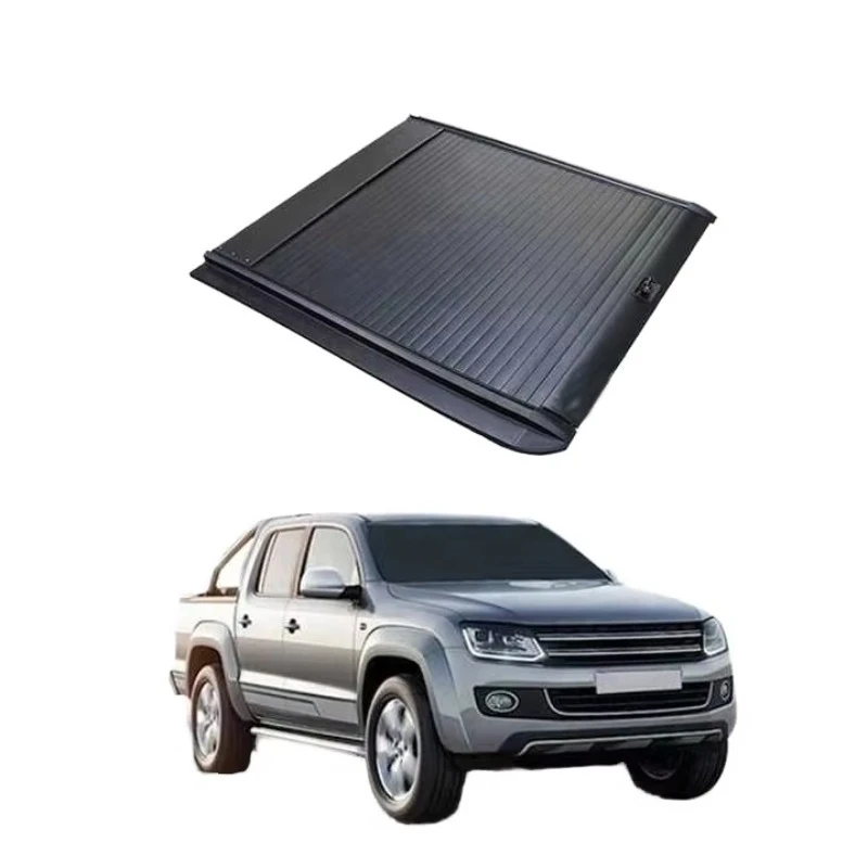 Aluminum Alloy Retractable Tonneau Cover for F150 GMC Sierra Ford Ranger Pickup Beds Waterproof & Locking Function