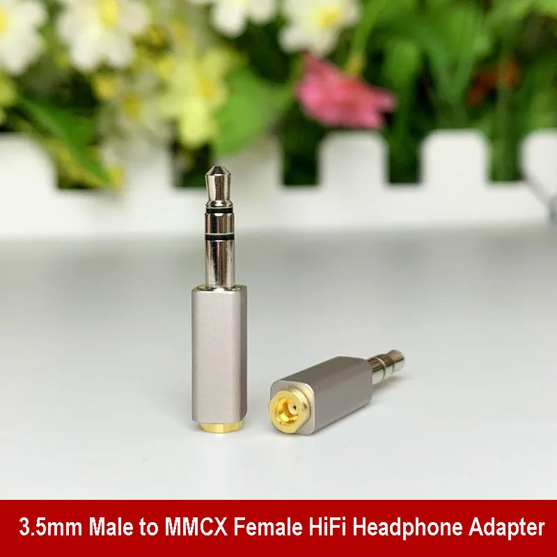 

Адаптер-конвертер HiFi ручной работы DIY 3,5 мм (штекер) на MMCX (гнездо) для наушников с разъемом 3,5 мм