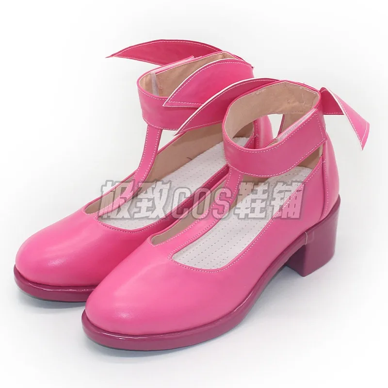 kobayashi-mikuru-cosplay-shoes-anime-star-detective-precure-cute-pink-boots-custom-made-big-size-halloween-pu-leather-shoes