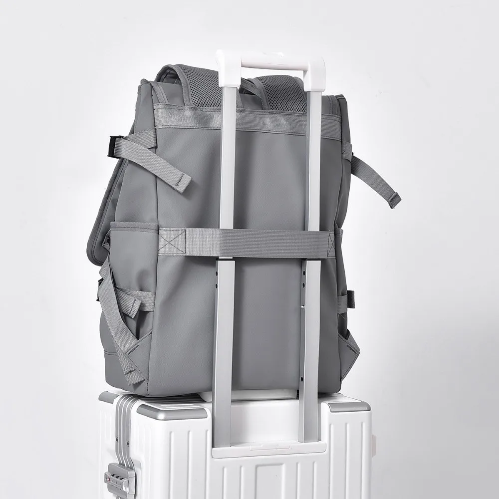 Large Capacity Fashion Men Bag Lightweight Multi Layer Men's School Bags Waterproof Breathable Travel Backpack School Use